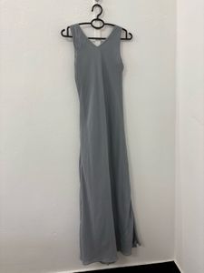 Summer Grey Maxi Dress