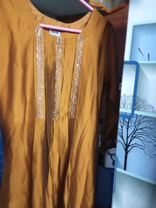 L Size Stone Work Kurti