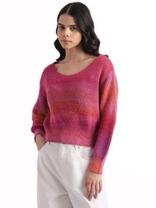 Colorful Knit Sweater