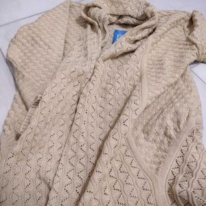 combo woollen cardigan and kurta set