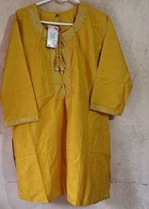 Mustard Kurti