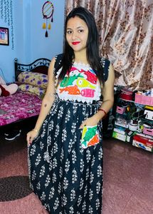 Handprinted Kurti