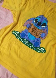 Beautifull Color 😍 Down Sholder Womens T-shirt
