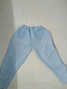 Blue Denim Jogger