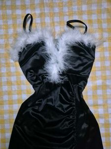 Sexy/hot Black Fur Dress (Party wear)