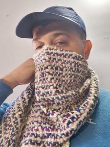Pure Wool Handmade Stole/Muffler