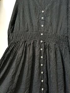 Beautiful Black Calf Length Midi Dress