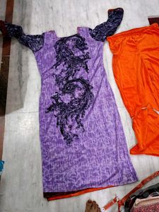Beautiful 😍 Winter Wear Velvet Kurta Pant