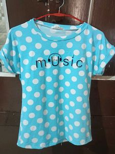 Sky Blue Colour Top..