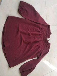 Maroon Top