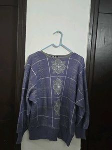 Vintage Floral Sweater size M