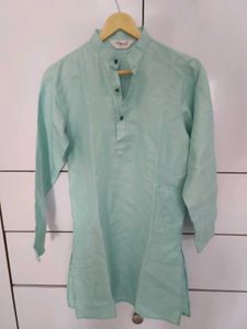 Men's Light Green Kurta