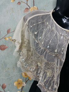 Vintage Heavily Beaded Pooncho