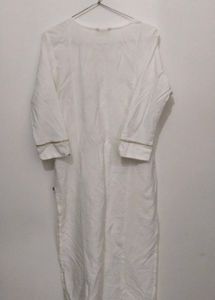 Elegant White Kurta Set