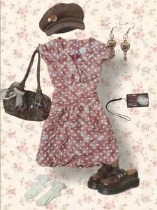 🌸Coquette Fairy Cottagecore Pinteresty Mini Dress