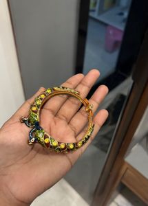 Peacock Bangle Bracelet