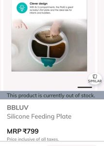 Silicone Feeding Plate For Babies And Toddlers!