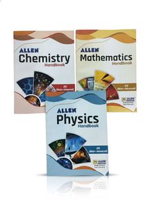 ALLEN Handbook Set for jee mains and advance