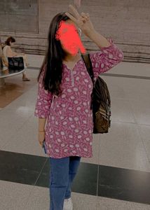 Pink Kurta