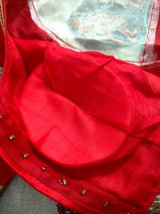 Designer Red Blouse