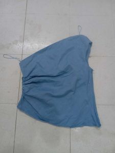 Zara One Shoulder Top