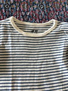 Striped H&amp;M Baby Bodysuit