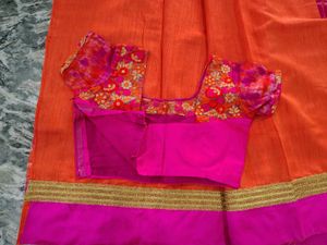 Banaras Lehenga Style Saree