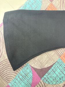 Black V-Neck Top