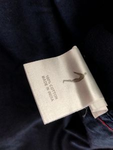 Navy Blue Printed Shirt (Men&#39;s)