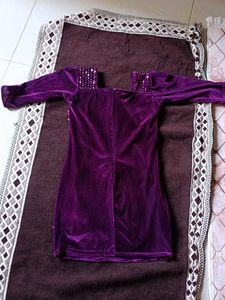 Purple Party Dress