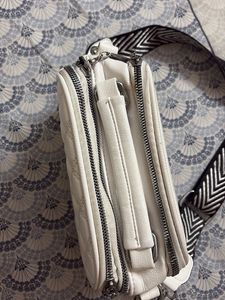 Chic White Crossbody Bag