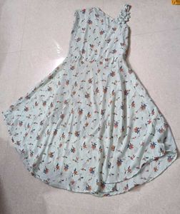 Floral One-Shoulder Dress