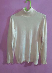 Pastel Malibu Sweater And White high Neck Sweate