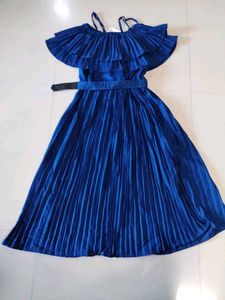 Elegant Navy Blue Maxi Dress