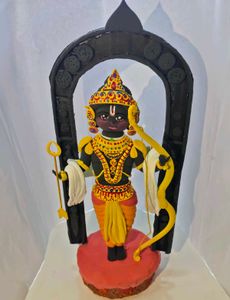Lord Rama Clay Figurine