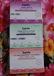 Soap combo for Brightening+acne+detanning 😍🎀