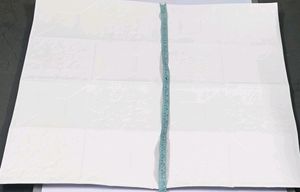 Wall decorate trend 3D foam sheet 1 bridal look