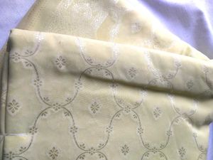 Vintage Yellow Embroidered Saree