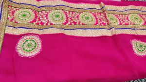 New Heavy Border Saree