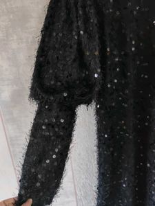 Sparkling Black Party Dress