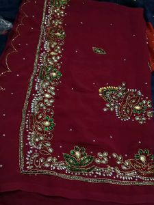 Full Work Saree