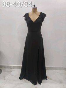 Elegant Black Maxi Dress