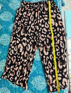 Animal Print Culottes