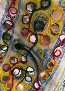 Mirror Work Dupatta