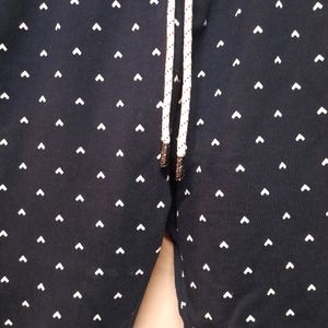 Heart Dots Sweatpants Joggers Pyjama Women&#39;s Pant