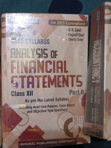 Accountancy Class XII - Part A volume 1 and 2 an