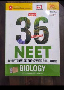 MTG-Neet 36 Years Pyq Biology Book