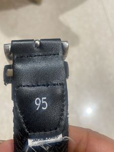 Black Woven Belt