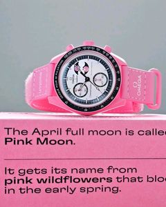 Omega Moon Swatch Watch For Women
