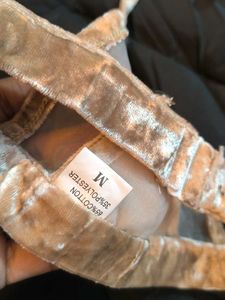 Velvet Triangle Bralette